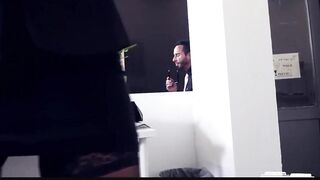 BUMS BUERO – Silicone breasts got cum sprayed inside wild