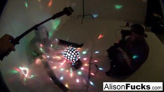 Babe huge boobed disco ball Cutie