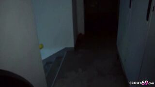 Berlin Party sluts Suck Stranger into Garage point of view before go Bed