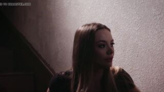 Vulgar dark hair step-daughter Enjoying some quality dong