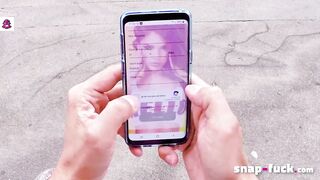 Flora Enjoying crazy banged date with a stranger! Snap-boned.com