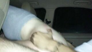 Hardcore sex into vehicle with stepsis