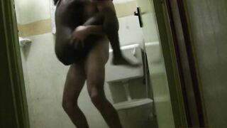 African hoe throat fuck before leaving hotel