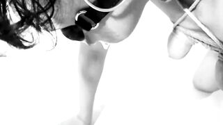 Slave Training: Bdsm, anal hook, ball gag, and magic wand