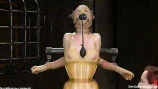 Sub inside yellow rubber vibrated