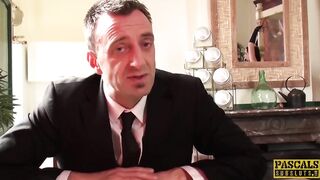 PASCALSSUBSLUTS - British Lady Lizzy Couple Anal Fuck Rough