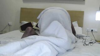 Little Skank On Hotel Bedroom- BabyAndHubby