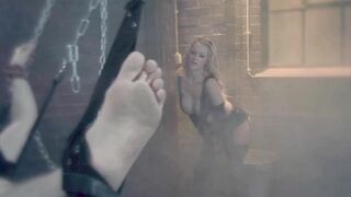 Fem Dominatrix Blonde Dominates The Cock