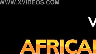 Big Tit african mom cum drenched on casting