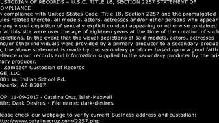 DOWN FOR bbcs - Catalina Cruz trys Isiah Maxwell's bbc