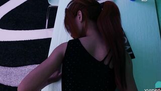 BEING A DIK #142 • Fucking turned on, big tit red head Sage