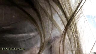 CURVY 19 yo-YEAR-OLDER Twat Stretching SCREAM FEST - Immoral pov