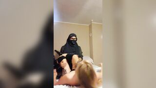 Blonde skank gets used