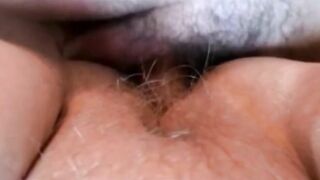Bushy Cunt Close Up Banged Nuts Deep Orgasm