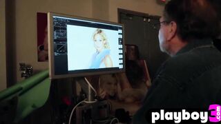 Soak blonde myfreecam Amelia Talon posed totally nude and really