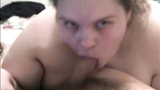 hot Ex-Wife Sucking Off Cock On Web Cam Performance