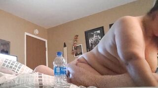 BBW Native Blaze Rides my Dick Again