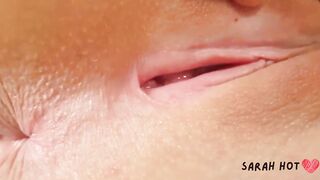 Small snatch close up big orgasms