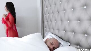Rose Monroe Into Mistletoe Over Her Puckering Hole