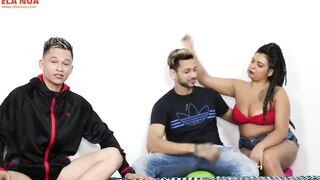 LOVERS FUCKING WITH A BRAND NEW GIFTED DOING double penetration ON