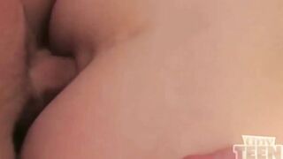 19 Year Old Blonde Plowed rough by her BF