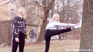 Lesbians plowed alike