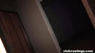 Blonde exchanging blowjobs for money
