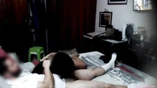 smiley long breasted milf blows super sexy dick