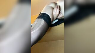 Nailed and cum from behind for Bombshell mommy