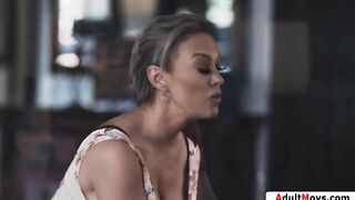 Big Tit mom stepmom ride stepson whos facesitted by stepsis