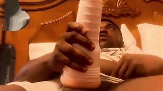 Dozarr21 solo stroke with fleshlight