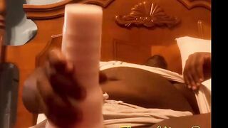 Dozarr21 solo stroke with fleshlight