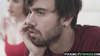 FuckmilyStrokes.com - Nade freaks out on her saying that she’s