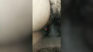 Blowing husband's friend penis and getting plowed