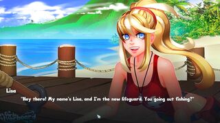 Girls overboard [Hentai Adorable game] Ep.one Cutie mermaid and lifeguard
