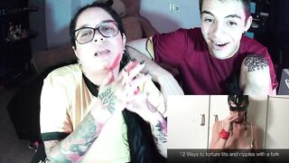 Reacting to intense porn