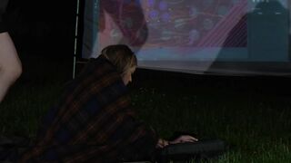 Graphic Anal Submission: Rory Knox makes art while used rough