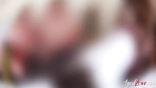 AGEDLOVE Big Titted Older Eva Jayne Enjoys Fun Rough With Sam Bou