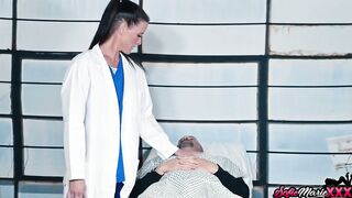 mom Dr Sofie Marie Stimulates Prostate While Jerking Off