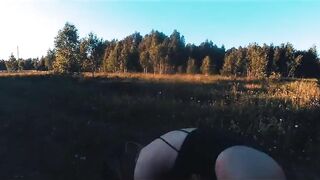 head into nature into the forest