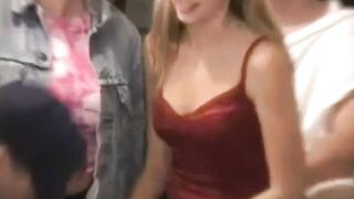 Toga party whore plowed doggy style