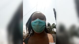 Wairimu-Esther outdoors hooters flashing compilation