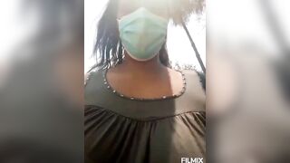 Wairimu-Esther outdoors hooters flashing compilation