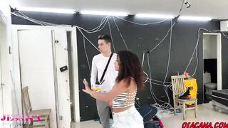 Ate the young ex-wife while the cuckold d. * Victor