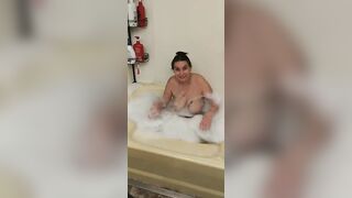 bubble tub fun.