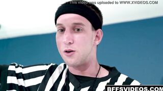 Cody is ecstatic when he get paid by fucking 3