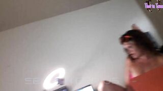 Thot into Texas - Hispanic Interracial bareback Fucks Jamaican