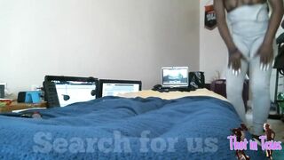 Thot inside Texas - Incredible Body Bareback Jizzed Slim milf