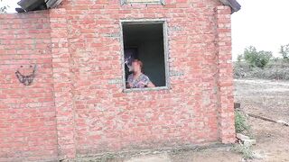 Cougar invited her stepson and did bj and anal sex