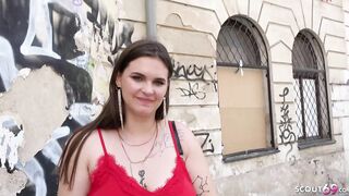 GERMAN SCOUT - CURVY HUGE NATURAL BOOBS 18 YEAR OLD TAYLEE WOOD